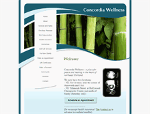 Tablet Screenshot of concordiawellness.com